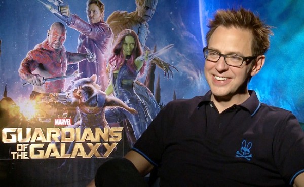 james gunn guardiões da galáxia