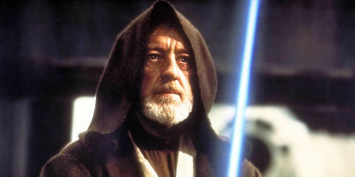 Alec Guinness como Obi-Wan Kenobi em Star Wars
