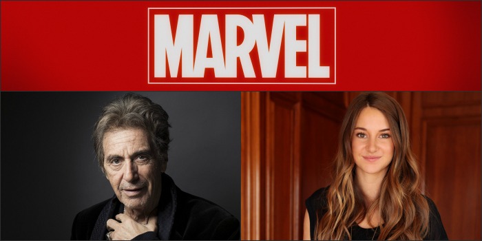 Al Pacino e Shailene Woodley se candidatam para fazer filmes da Marvel