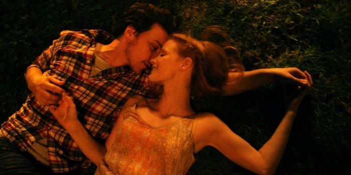 Dois Lados do Amor, com James McAvoy e Jessica Chastain
