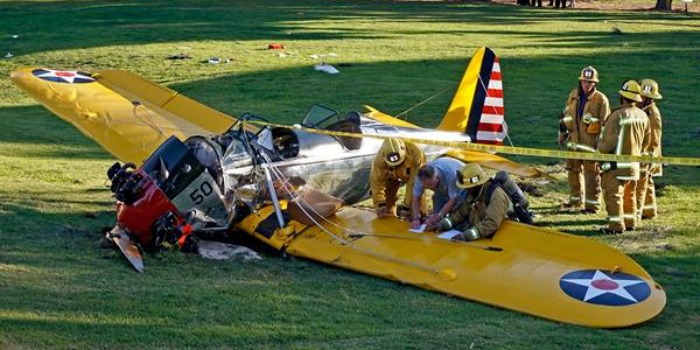 Avião vintage de Harrison Ford tinha sido restaurado, dizem autoridades