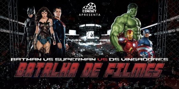 Batalha de Filmes – ‘Batman Vs Superman’ X ‘Os Vingadores’