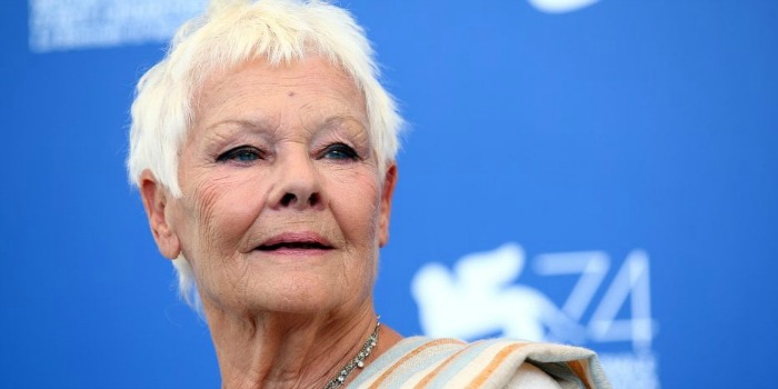 Judi Dench diz em Veneza que fazer filmes fica mais difícil com a idade