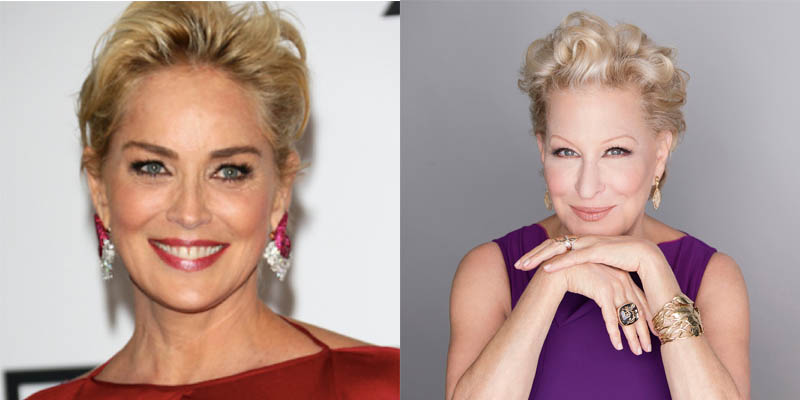 Sharon Stone e Bette Midler serão protagonistas de ‘The Tale of the Allergist’s Wife’