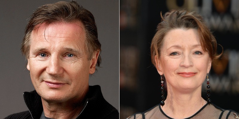 Liam Neeson e Lesley Manville serão protagonistas do romance ‘Normal People’