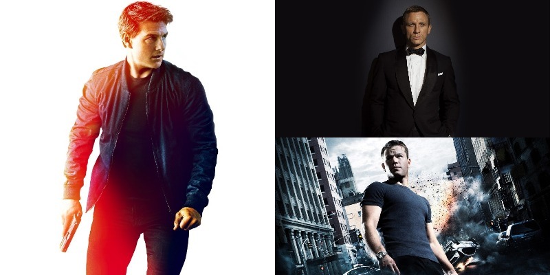 Quem é o melhor agente secreto do cinema atual: Ethan Hunt x Bourne x Bond?