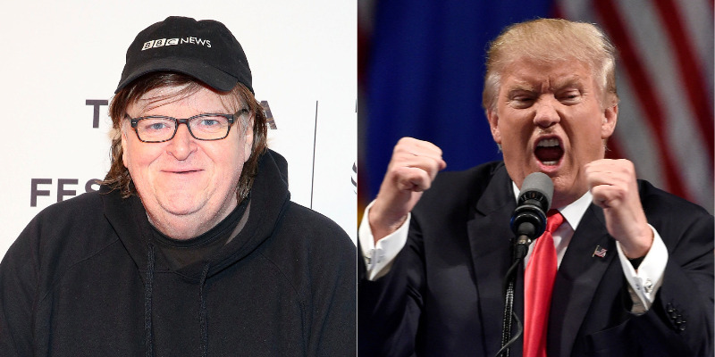 Michael Moore compara Donald Trump a Hitler em novo documentário
