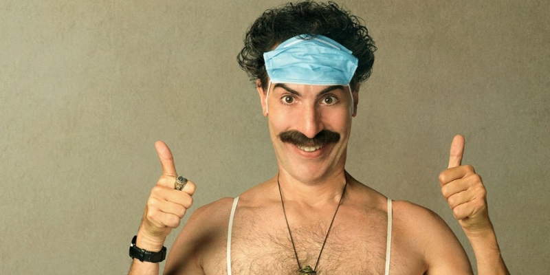 ‘Fita de Cinema Seguinte de Borat’: melhor síntese do louco 2020